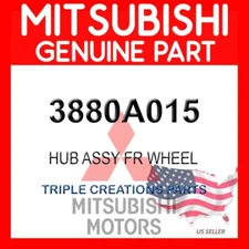 Genuine Mitsubishi 3880A015 Hub Assy Fr Wheel OEM