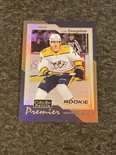 2023-24 O-Pee-Chee Platinum Rookie Premier Luke Evangelista Rookie #OPC-32