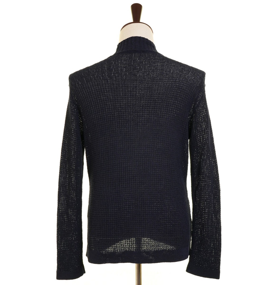 Issey Miyake Men silk blend navy cardigan (001-436) | eBay