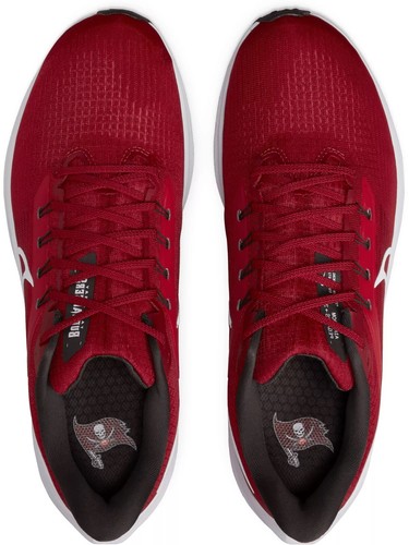 NWOB TAMPA BAY BUCS NFL NIKE AIR ZOOM PEGASUS 39 DR2062-600 RED PEWTER WHT SZ 14 - Picture 2 of 10