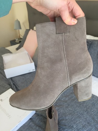 NEW ZIMMERMANN Tab Weekend Ankle Boot in Elephant Grey Suede - Size 41/10 - Picture 6 of 12