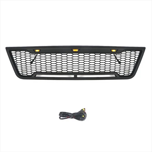 Parachoques delantero con luces LED rejilla de aire compatible con E150 E250 E350 E450 2003-2007 - Imagen 6 de 6