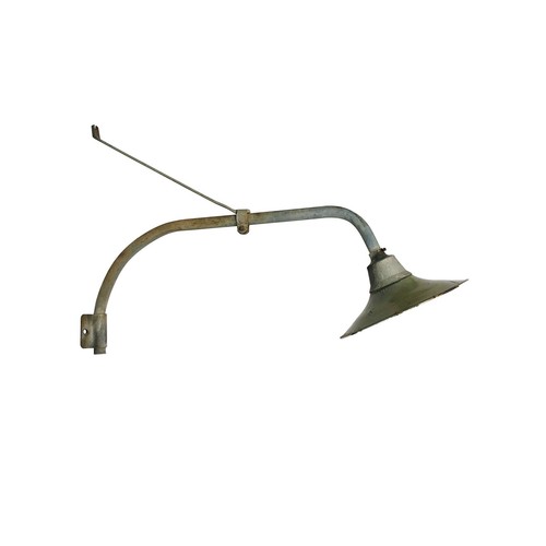 Large Industrial Wall Light 2of 3 50s Vintage Retro Commercial Lighting Lamp 60s - Picture 7 of 12