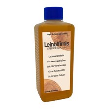 250 ml Leinöl Firnis Holzöl Holzschutz Holzpflege dreifach gekocht und harzfrei