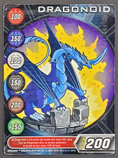 Bakugan Battle Brawler - Dragonoid - Character Card - HSP 200 - BA051a - LP