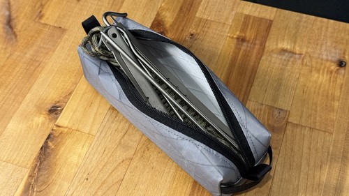Xpac Box Pouch, 7x2x2, Ultralight Gear, Waterproof Bag, Dopp Kit, EDC, DCF, UL - Picture 10 of 17