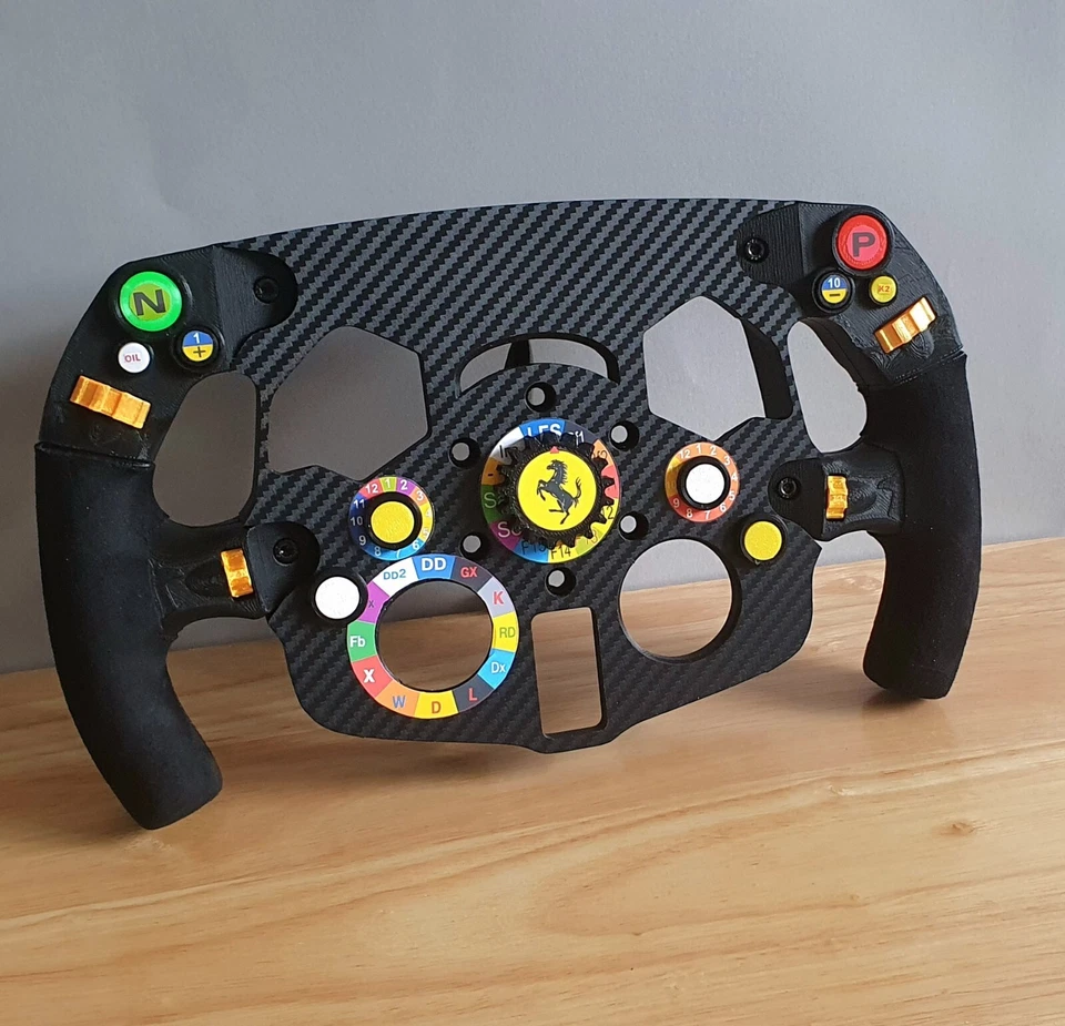 F1 Logitech G29 G923 Steering Wheel Mod With Magnetic Shifters - Image 2 of 4