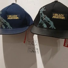 Black Panther Marvel Baseball Cap Black Navy Official