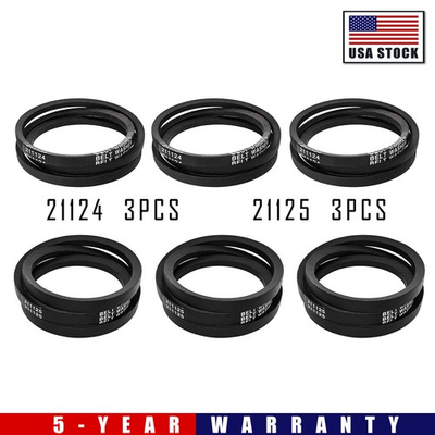 #ad 3 PACK 12112425 Washer Belt Kit Compatible With 211125amp; 211124 22002570 22002571 $22.88