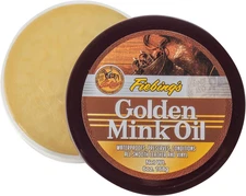Golden Mink Oil for Leather Boots (6 Oz) - Leather Cleaner & Conditioner - Water