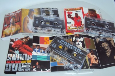 Rap Kassette Hip-Hop Tapes 3er Set Nr. 17 / Snoop Dogg / Celly Cel / USA