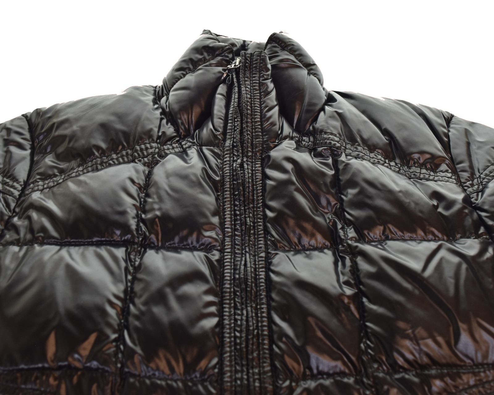 Moncler Down Jacket Men Black Gloss Z7HJ423 AB Used From Japan thumbnail 3
