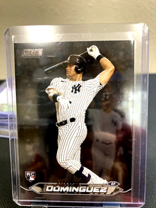 2024 Topps Stadium Club - Jasson Dominguez #232 Black Foil (RC)