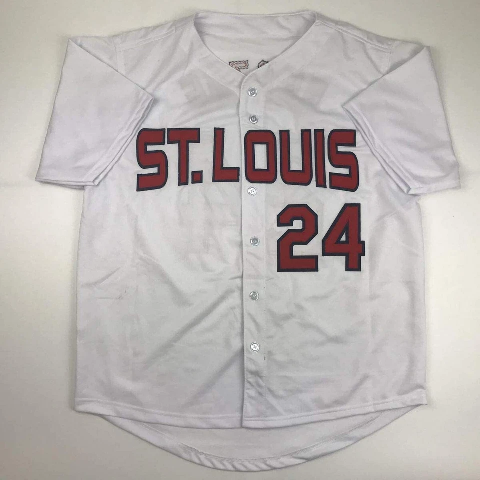 Autographed/Signed WHITEY HERZOG St. Louis White Baseball Jersey JSA COA Auto - Image 4 of 4