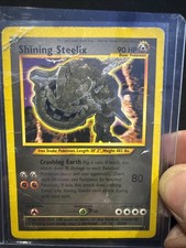 Shining Steelix 112/105 Neo Destiny Holo Rare Shining Pokémon TCG Card 🔥 RARE