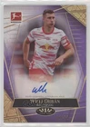 2021-22 Topps Tier One Bundesliga The Wall Purple /50 Willi Orban OrbÃ¡n Auto