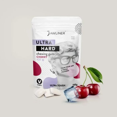 JAWLINER Ultra Hard Chewing Gum Jawline Trainer Men mehrere Geschmacksrichtungen