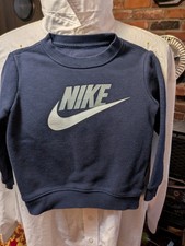 Nike Sportswear Club Fleece Big Kids' Crewneck Sweatshirt - Size 4T
