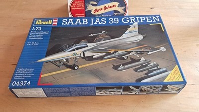 Revell 1:72 ''Saab JAS-39 Gripen''  Militär Flugzeug Bausatz 04374 OVP ungeöffnet