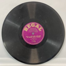 Regal 78rpm Dan Wyper Accordion Solo Traditional Irish Reels Vintage Record