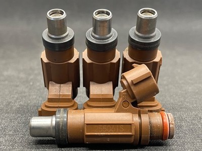 06-07 Suzuki GSXR 600 750 Fuel Injectors Set of 8 Top Bottom OEM