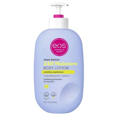 Eos Vanilla Cashmere Shea better ORIGINAL 24H Moisture Bodylotion 16Fl USA