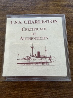 1893 Mo Mexico Silver 8 Reales Grade B USS CHARLESTON Shipwreck
