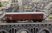 Brawa 51267 H0 Gedeckter GüTerwagen Ggrhs Dr - Spur H0 - Neu - Ovp