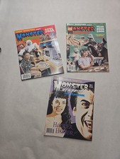 Lot Of SCARY MONSTERS   1999 2001 2000 YEARBOOKS  Ut