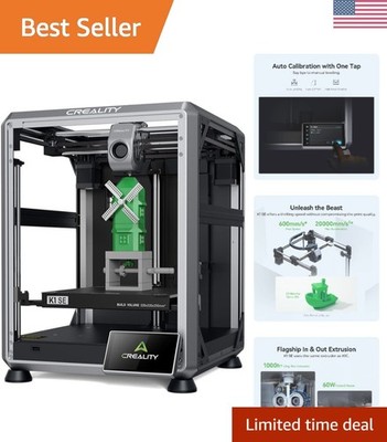 Fully Assembled K1 SE 3D Printer – 250x220x220mm for Effortless