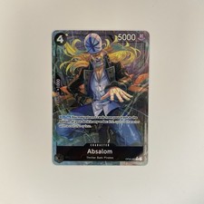One Piece Card Game TCG OP06-081 Absalom English NM Alt Art