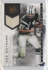 2012 Panini Momentum Materials 31/199 Don Maynard #37 HOF u3f