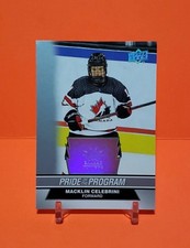 2023-24 UD TEAM CANADA JUNIORS PRIDE OF THE PROGRAM MACKLIN CELEBRINI #97