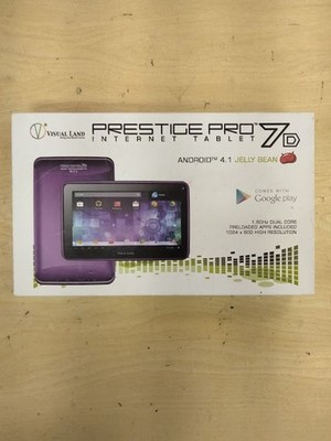 Visual Land Prestige Pro 7D Tablet Android 4.1 Jelly Bean 1314