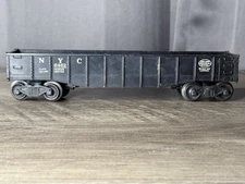 Postwar Lionel 6462 Black NYC Gondola 1950's VINTAGE USA