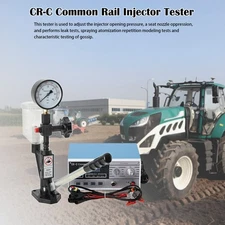 CR-C Multifunction Diesel Common Rail Injector Tester Kits+S60H Nozzle Validator