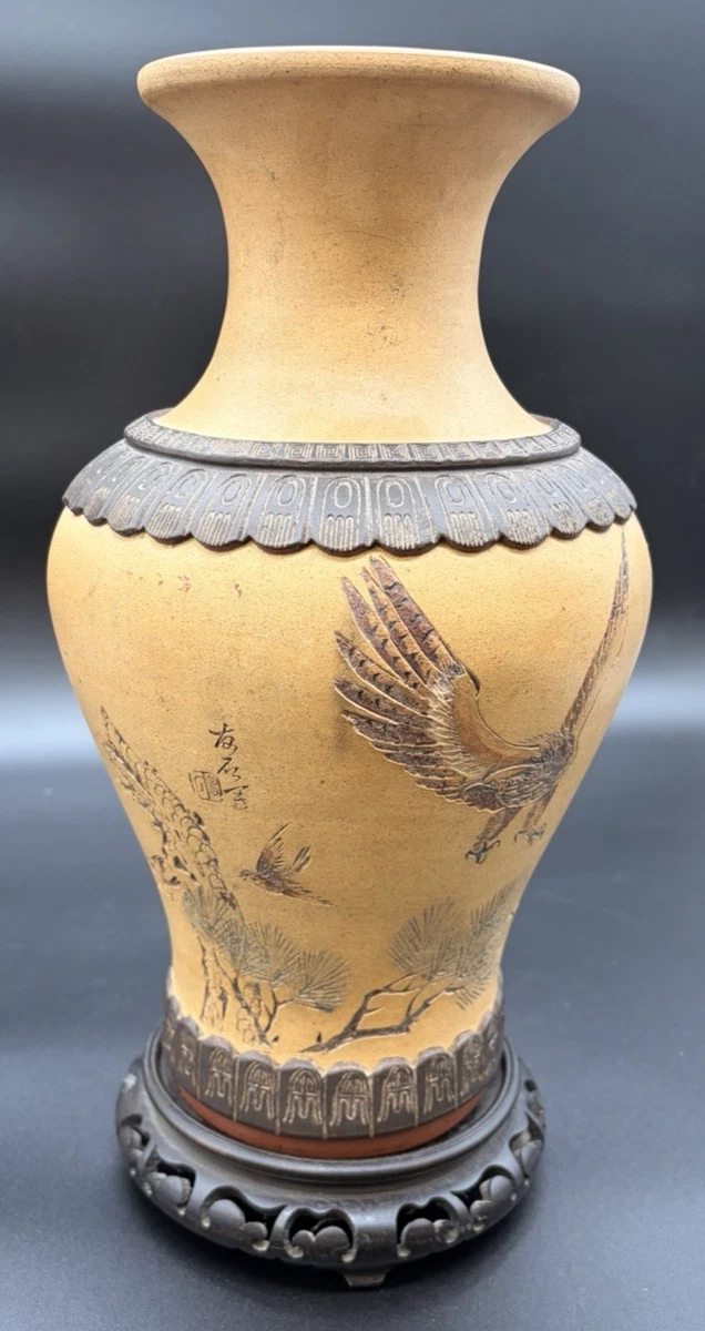 大花瓶中国古董花瓶| eBay