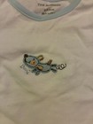 First Months 6-9m Blue Dog Baby One Piece — photo 2