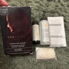 Kristin Ess Hair In Shower Signature Toning Gloss Wild Berry Deep Rich Burgundy