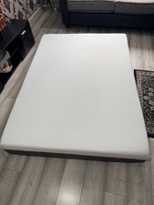 OYT Double Mattress Memory Foam, Breathable, Medium Firm, 135x190x20cm) White