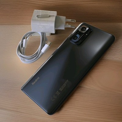 Xiaomi Redmi Note 10 Pro - 120Hz AMOLED - 108MP - Grau Onyx Gray - [128GB] 