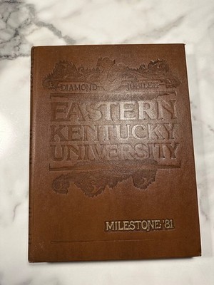 1981 EKU Eastern Kentucky University College Yearbook Annual Milestone