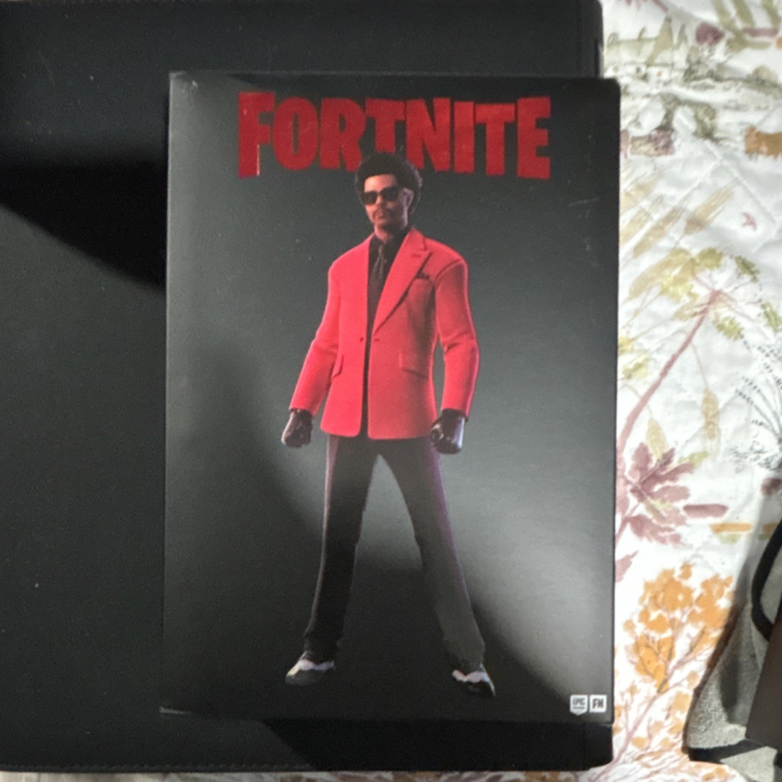 Jazwares Fortnite The Weeknd Action Figure Plastic Red Black Video Games