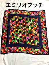 Emilio Pucci Scarf 77x77 Signature Print