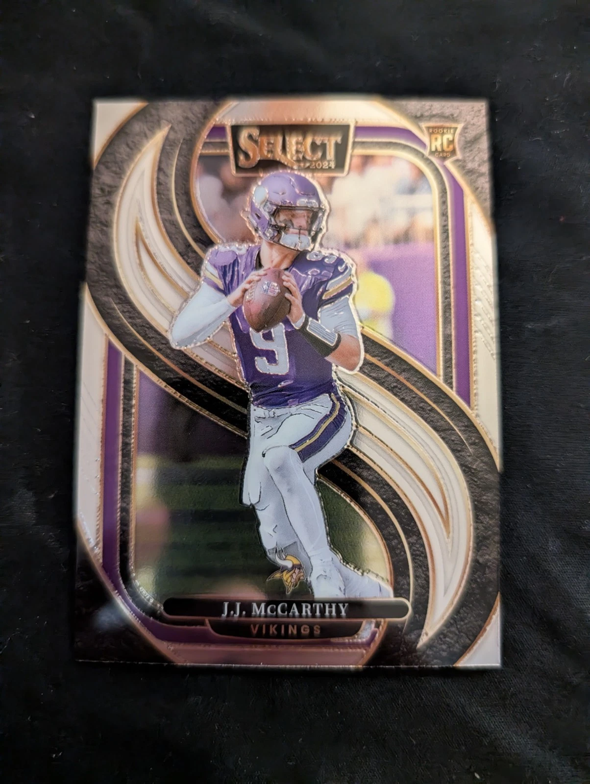 2024 Panini Select JJ MCCARTHY Premier Level Rookie Card RC #134 Vikings