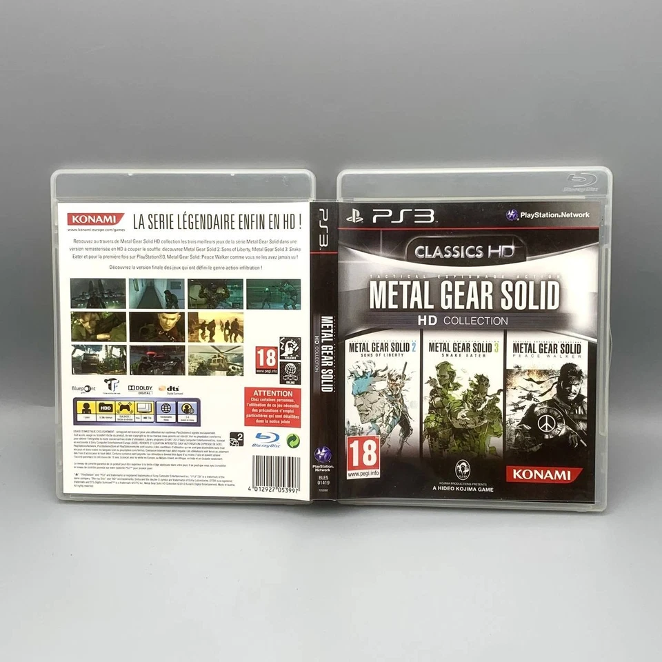 METAL GEAR SOLID HD COLLECTION PS3 Sony Playstation 3 PAL MULTILINGUA ITALIANO - Immagine 2 di 4