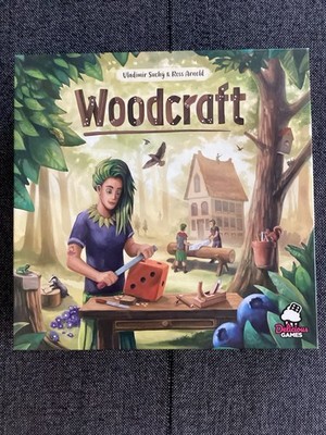 Woodcraft Brettspiel, Delicious Games, englisch, gebraucht