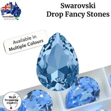 Swarovski 4320 - Drop Fancy Stone - 15 x 11mm - 2 pieces per pack -Vintage