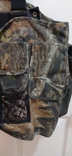 Redhead Turkey Camo Hunting Vest With Built In Seat Fold Away Mossy Oak One Size