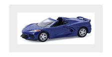Greenlight 13370E Chevrolet - Corvette Stingray Spider 2021 - Blue - 1/64